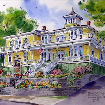 Captain Sawyer'S Bed And Breakfast Boothbay Harbor Buitenkant foto